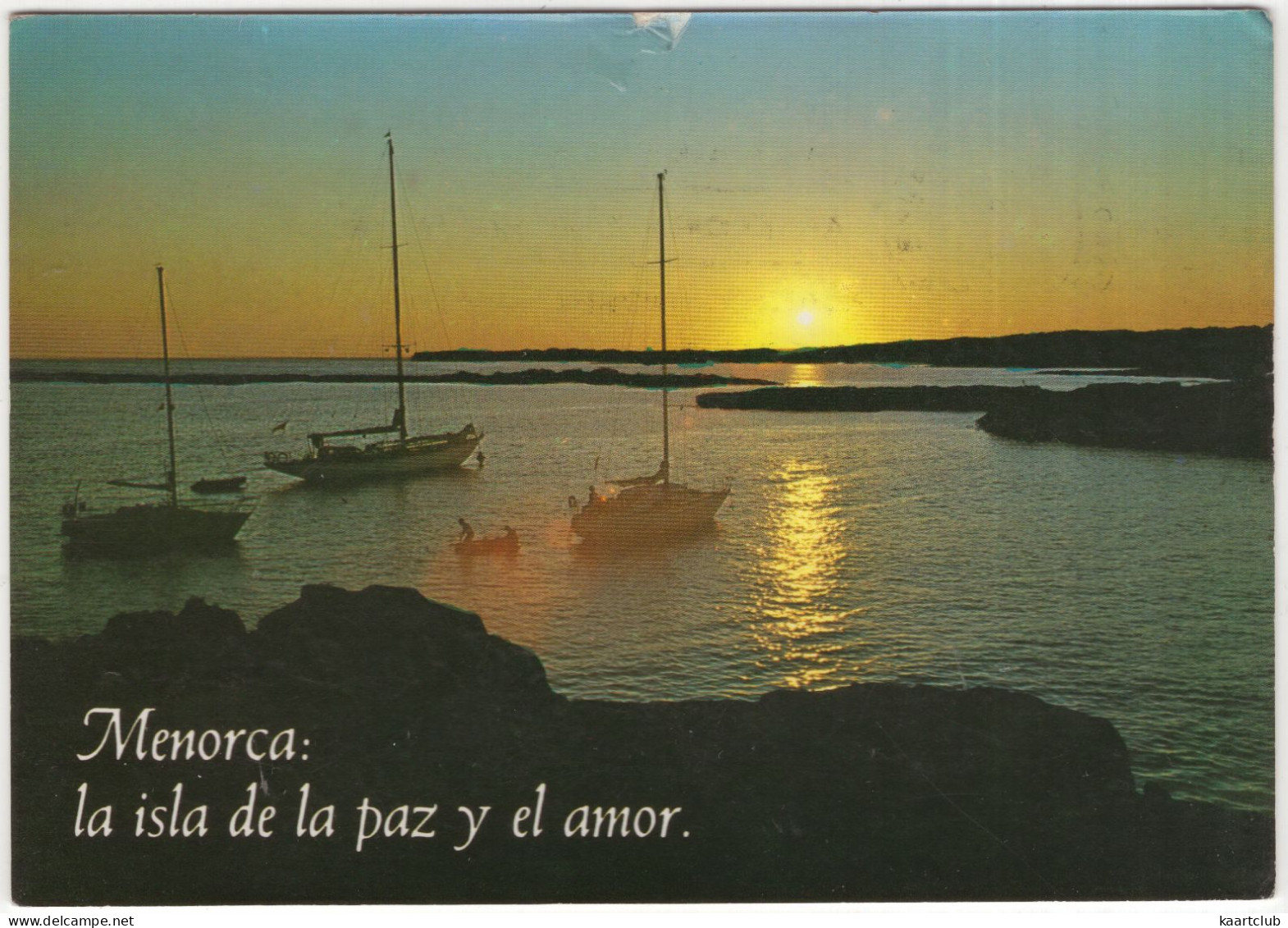 Menorca - La Isla De La Paz Y El Amor. - Binissafuller Puesta De Sol - (Espana/Spain) - Menorca