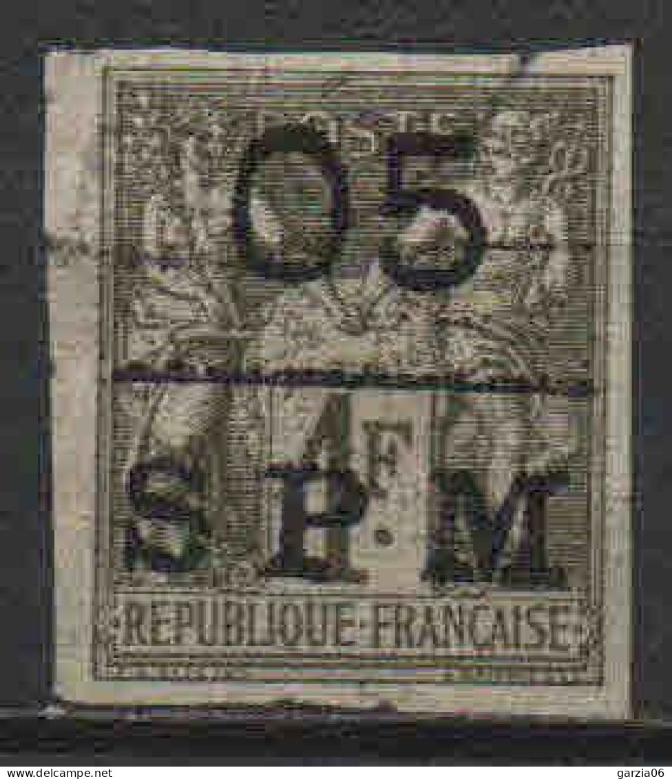 St Pierre Et Miquelon    - 1885 - Colonies Françaises Surchargés - N° 11  - Oblit - Used - Usati