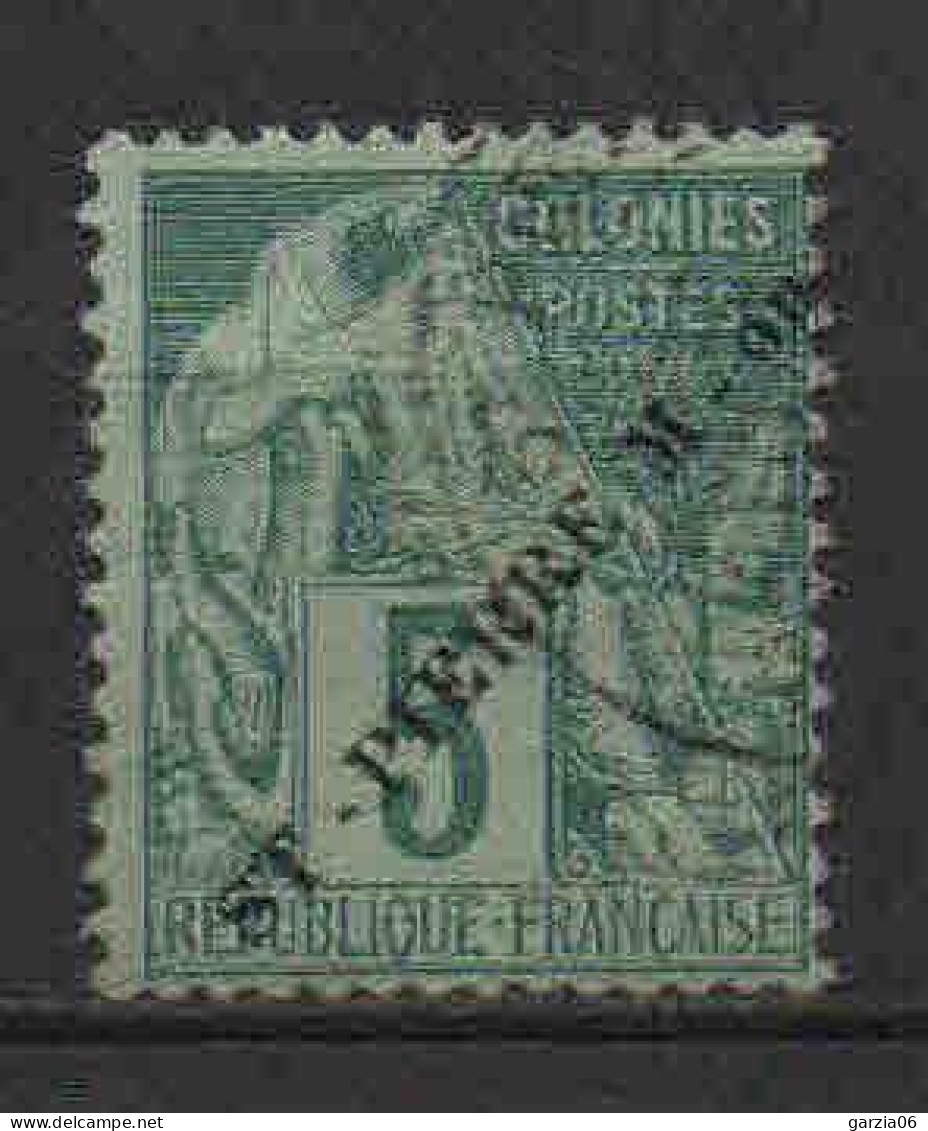 St Pierre Et Miquelon    - 1886 - Colonies Françaises Surchargés - N° 21 - Oblit - Used - Usados