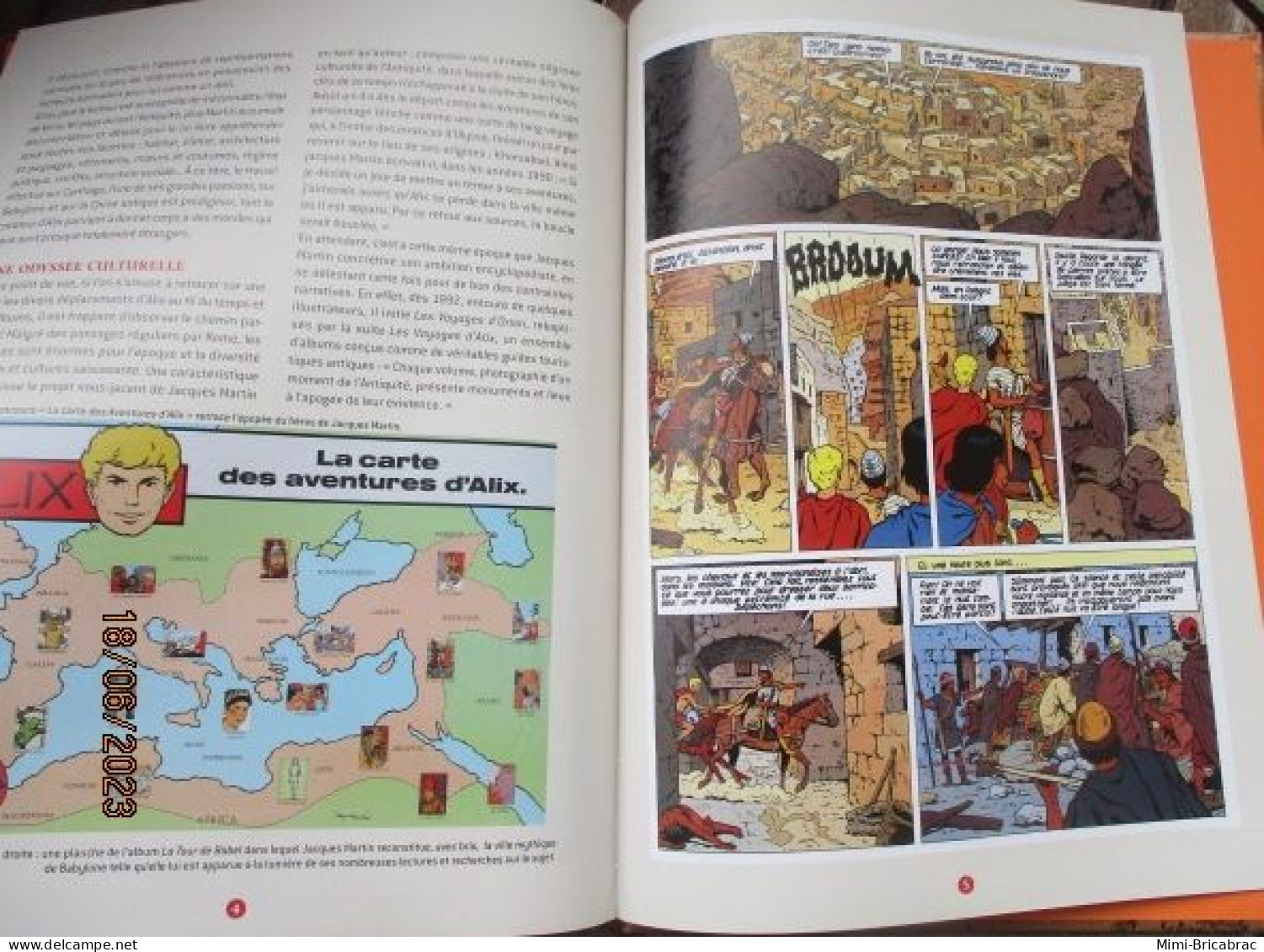 SF2012 / BD ALIX / L'IBERE en excellent état , édition de 2012 , valait 7,99€, avec suppl LE MONDE D'ALIX