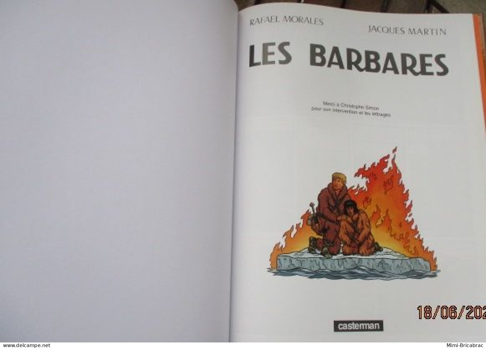 SF2012 / BD ALIX / LES BARBARES En Excellent état , édition De 2012 , Valait 7,99€, Avec Suppl LE MONDE D'ALIX - Alix