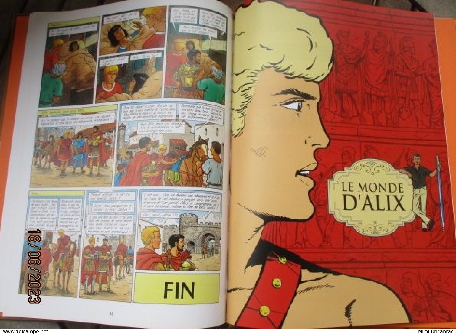 SF2012 / BD ALIX / LES BARBARES en excellent état , édition de 2012 , valait 7,99€, avec suppl LE MONDE D'ALIX