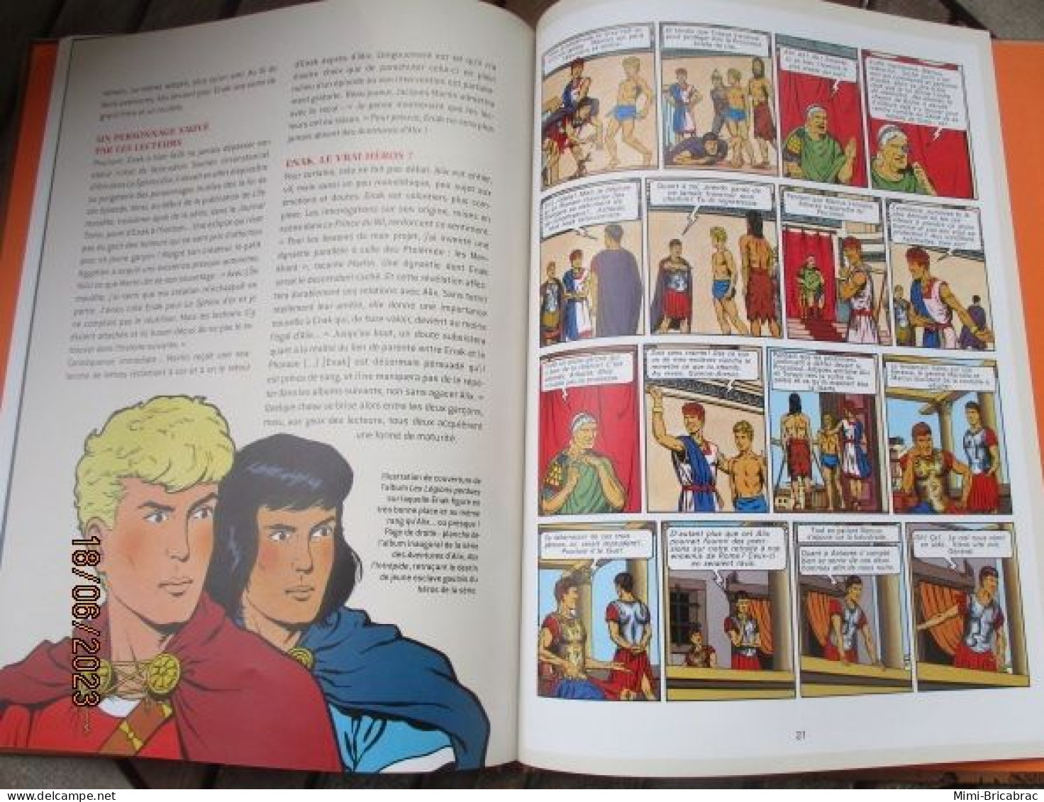 SF2012 / BD ALIX / LES BARBARES en excellent état , édition de 2012 , valait 7,99€, avec suppl LE MONDE D'ALIX