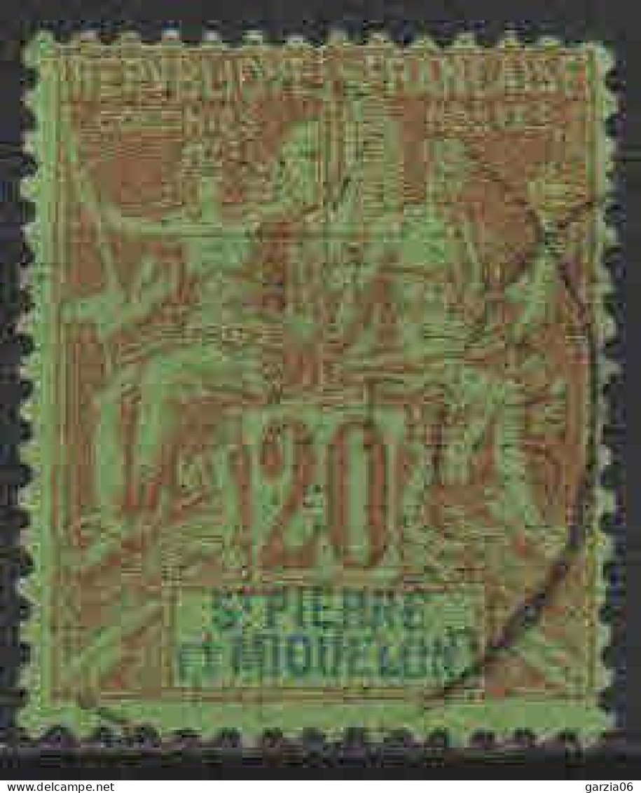 St Pierre Et Miquelon    - 1892 - Type Sage - N° 65  - Oblit - Used - Used Stamps