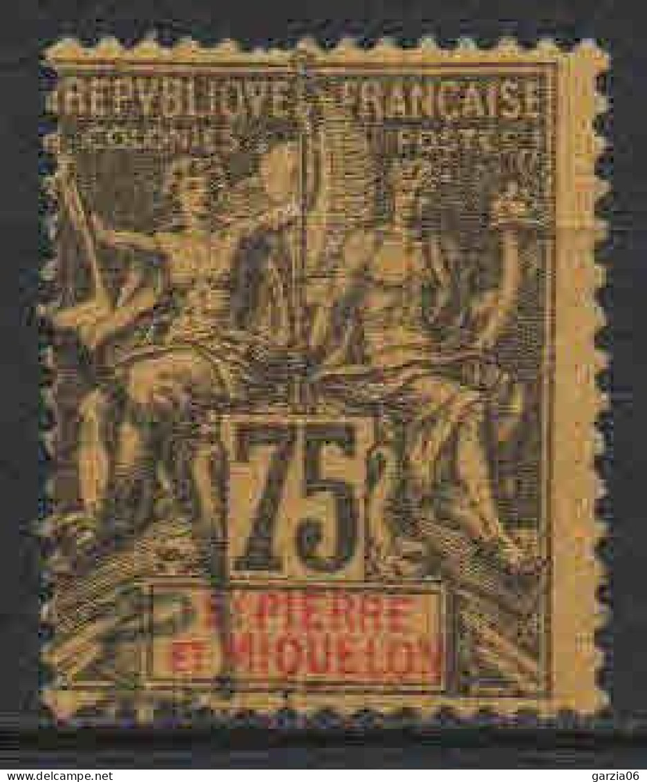 St Pierre Et Miquelon    - 1892 - Type Sage - N° 70  - Oblit - Used - Used Stamps