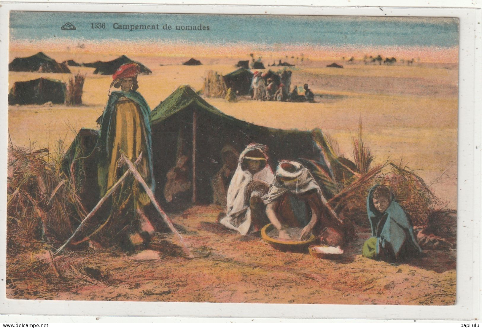 AFRIQUE 196 : Campement De Nomades " Scènes & Types " édit. Cap N° 1336 - Non Classés