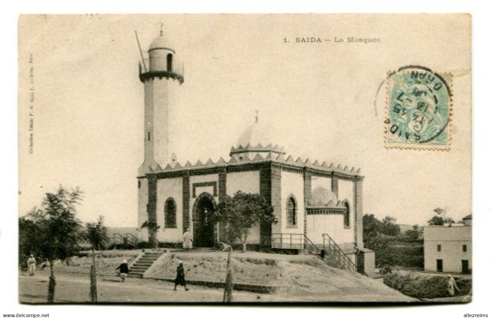Carte Algérie : SAIDA   La Mosquée   A  VOIR    !!!! - Saïda