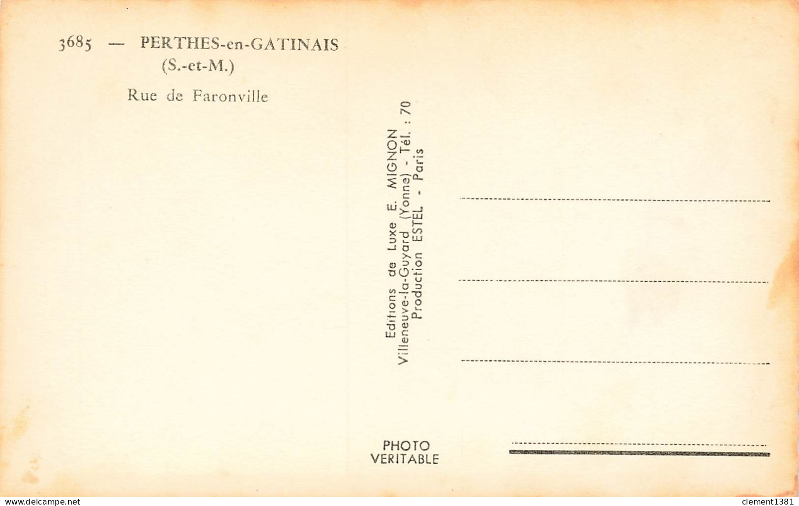 Perthes En Gatinais Rue De Faronville - Perthes