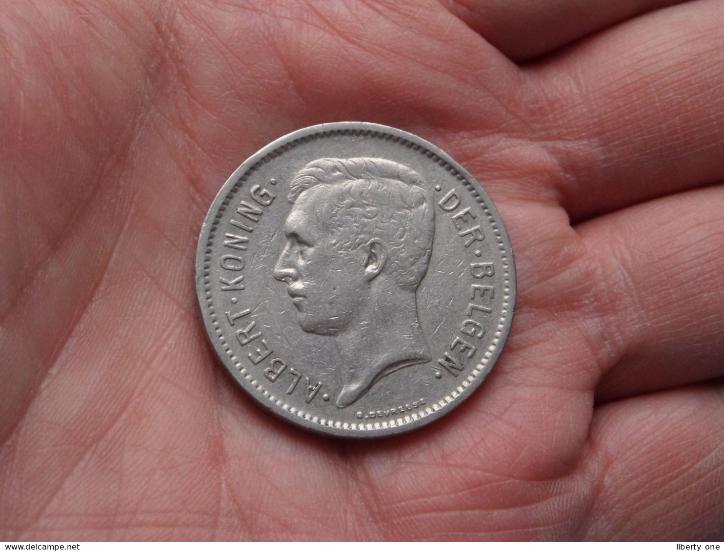 1930 VL - 5 Franc / EEN Belga - Pos B ( Uncleaned Coin / For Grade, Please See Photo ) ! - 5 Frank & 1 Belga