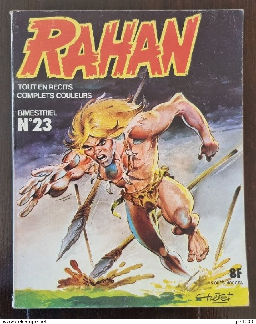 CHERET: Rahan N°23. Le Demon De Paille. EO 1977 (Vaillant) 1° Série. (B) Parfait - Rahan