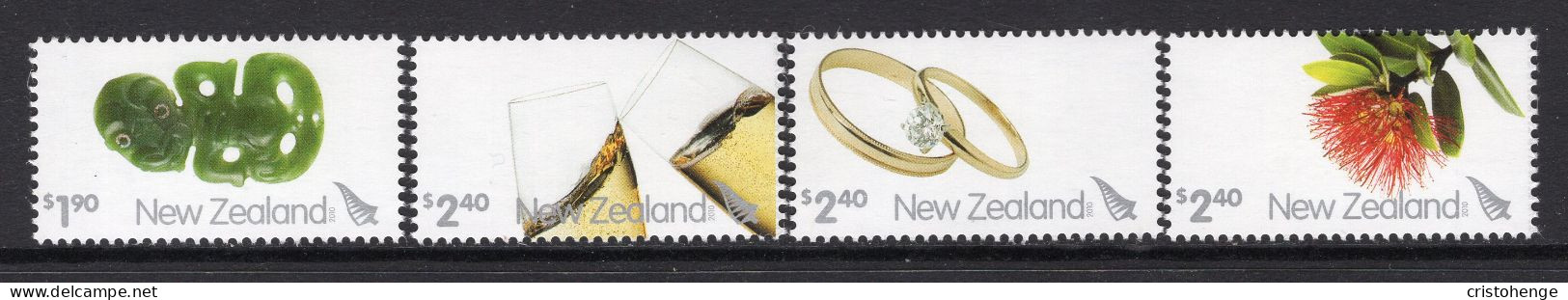 New Zealand 2010 Personlised Stamps - $1.90 Values Set From MS MNH (from SG MS3238) - Unused Stamps
