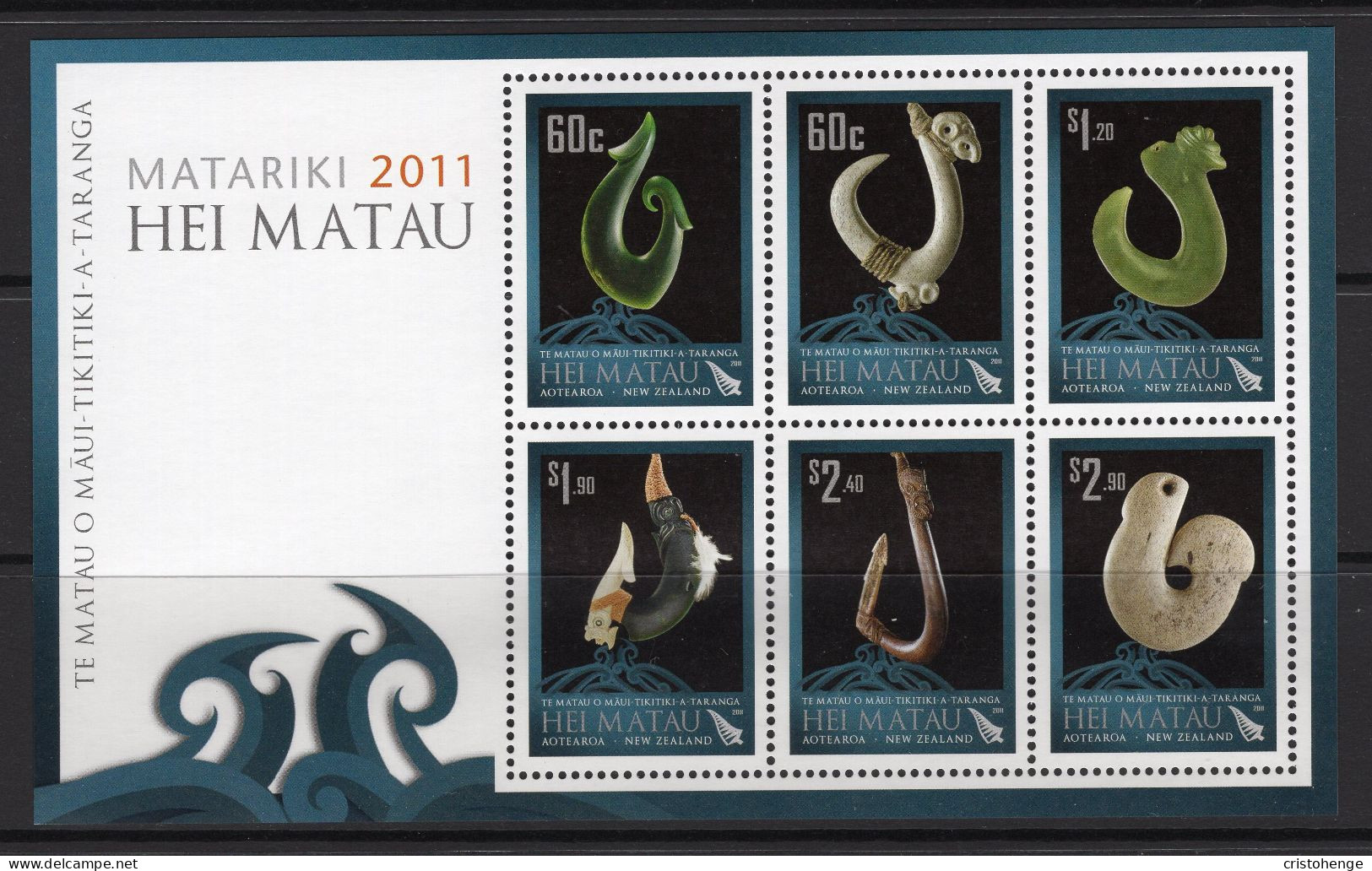New Zealand 2011 Matariki - Maori New Year MS MNH (SG MS3303) - Unused Stamps