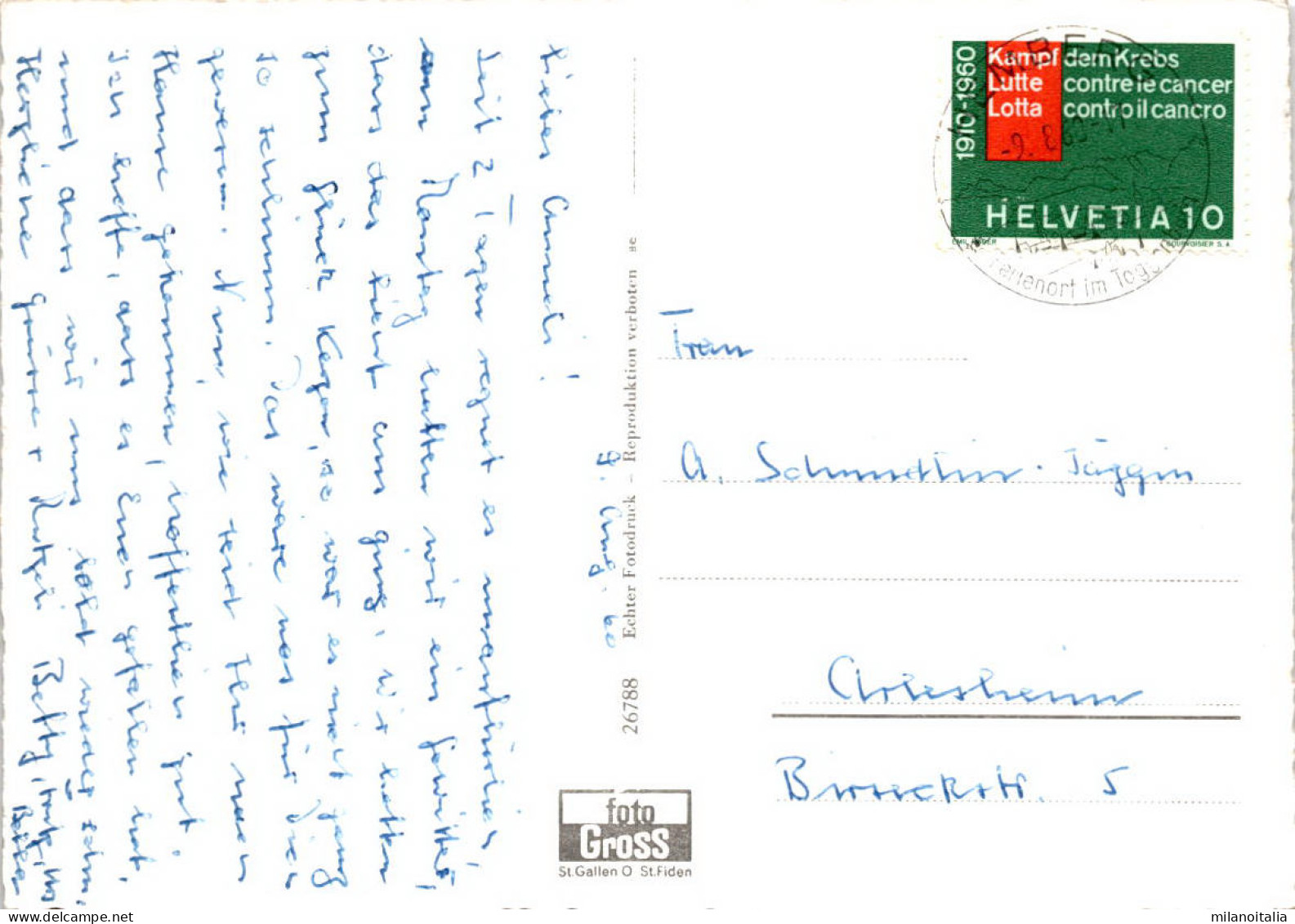 Kurort Hemberg (Togg.) (26788) * 9. 8. 1960 - Hemberg