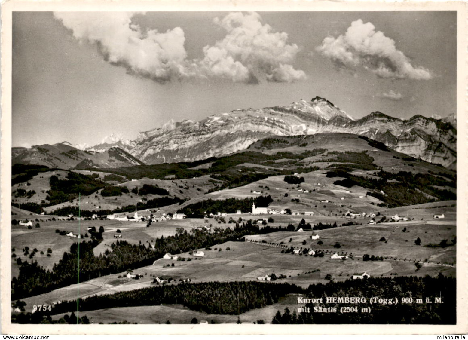 Kurort Hemberg (Togg.) Mit Säntis (9754) * 31. 7. 1963 - Hemberg