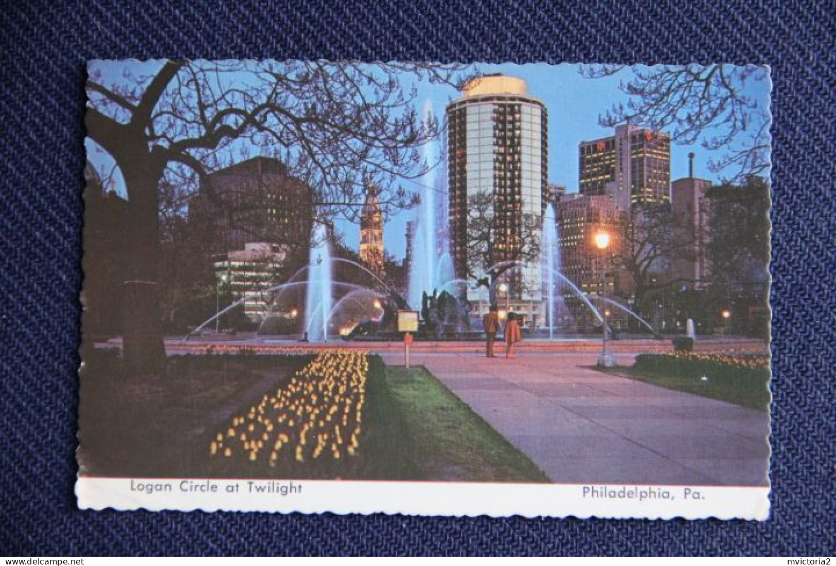 PHILADELPHIA - Logan Circle At Twilight - Philadelphia