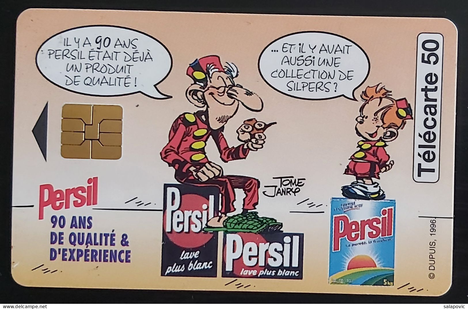 France Telecom - Télécarte 50 Unités - Persil 90 Ans TK 1/127 - 1996