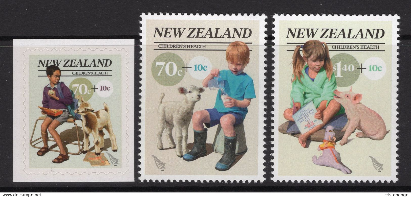 New Zealand 2013 Health - Country Pets Set MNH (SG 3495-3498) - Unused Stamps