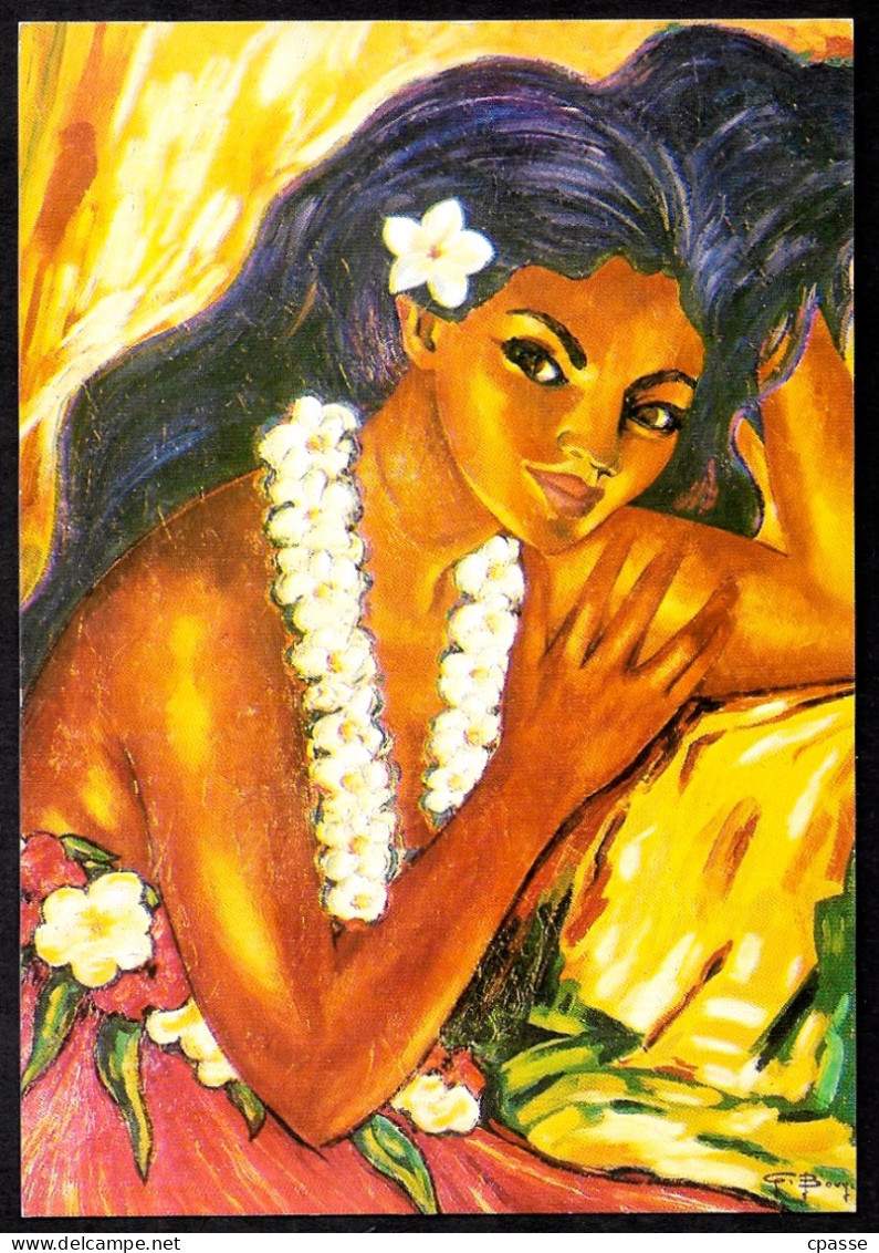 Entier Postal POLYNESIE FRANCAISE : Tableau De M. G. BOVY : Tahitienne - Postwaardestukken