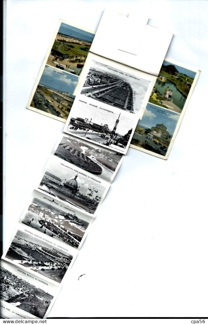 System Card - GT YARMOUTH 1960 All Her 12 Mini Views - Great Yarmouth