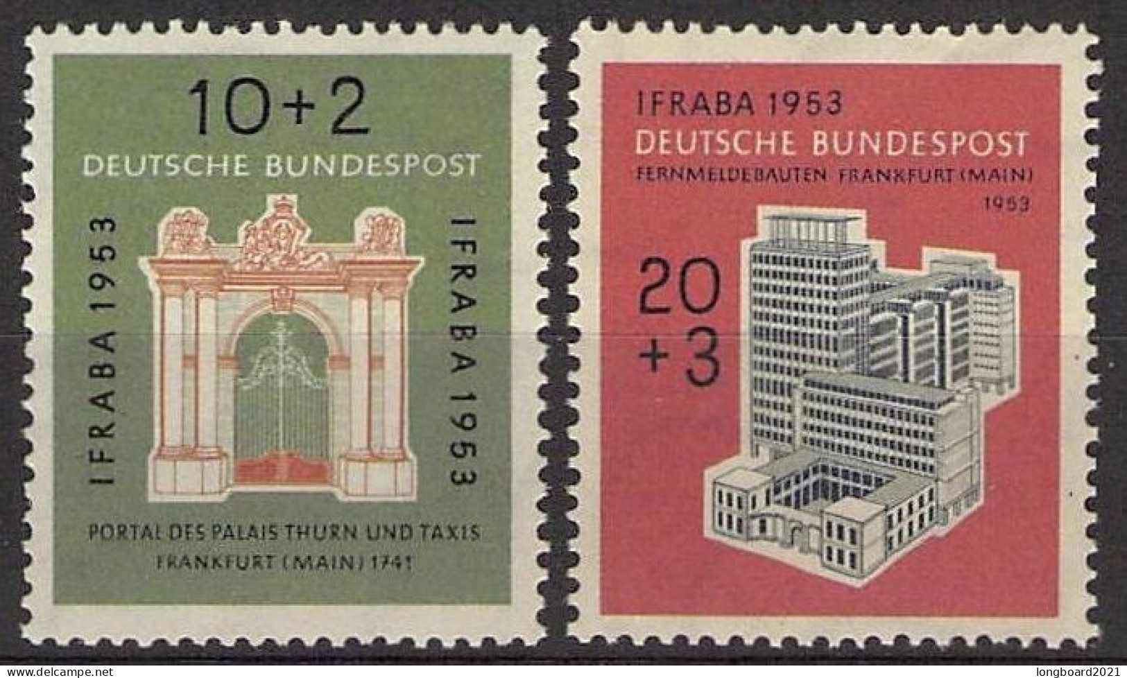 BRD - IFRABA 1953 Mi 171-172 **/MNH  /*48 - Unused Stamps