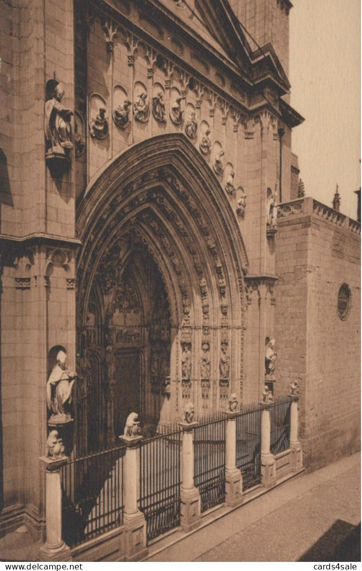 Toledo Catedral Puerta De Los Leones - Toledo