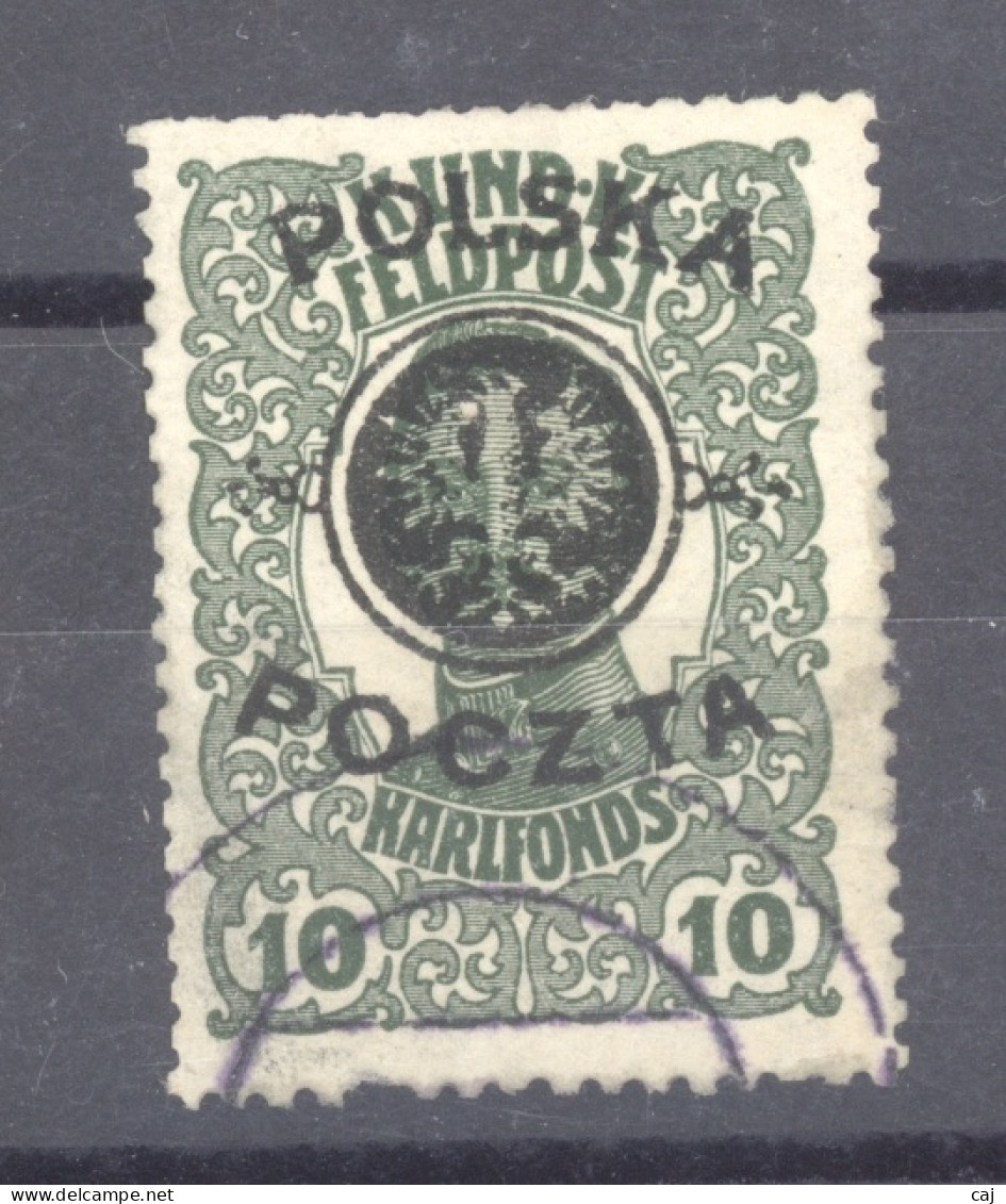 Pologne  :  Yv  108  (o) - Usados