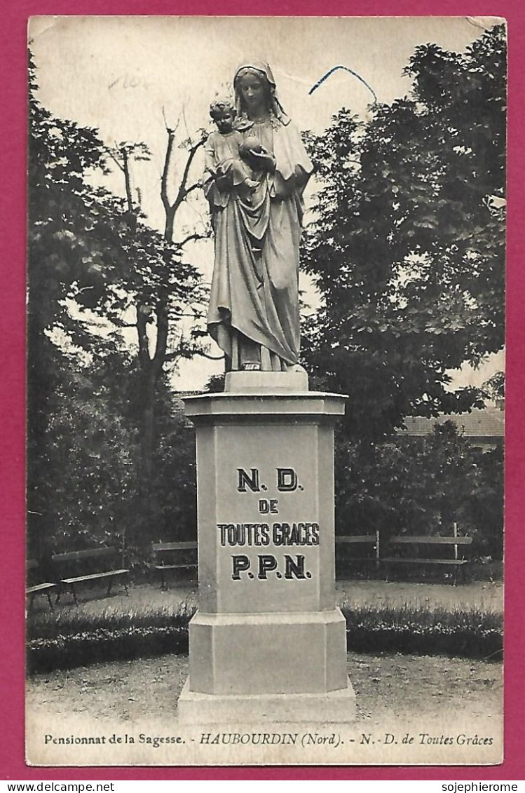 Haubourdin (59) Pensionnat De La Sagesse Notre-Dame De Toutes Grâces 2scans P.P.N. - Haubourdin