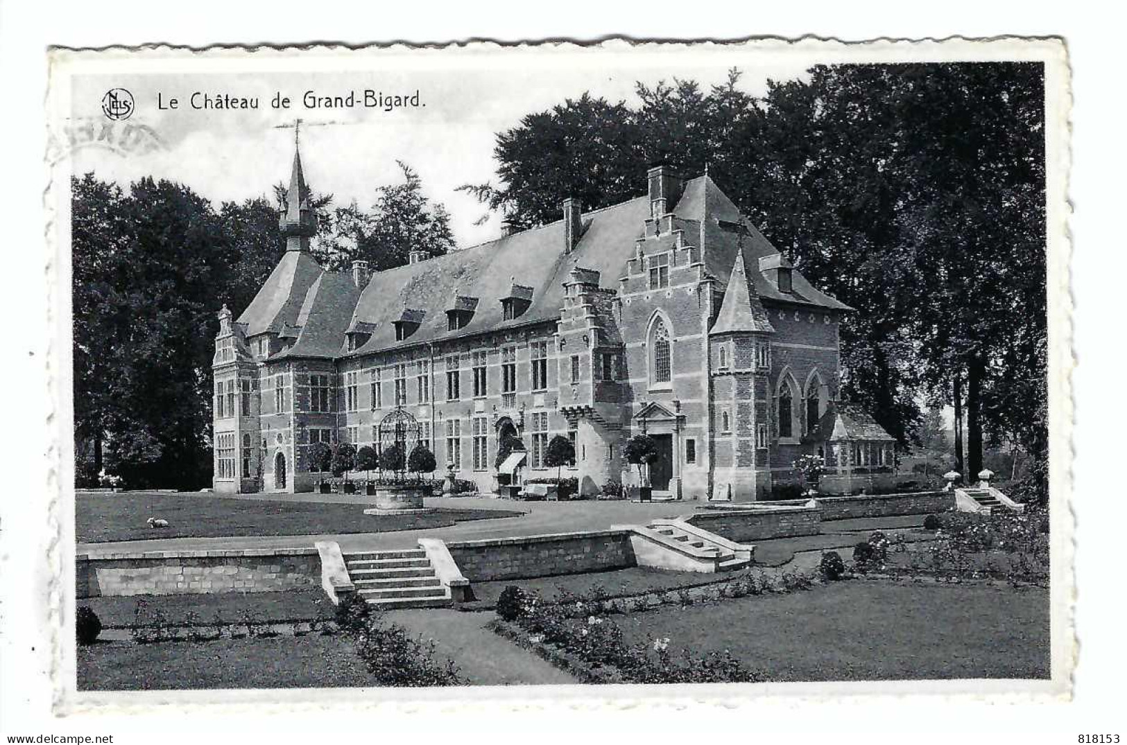 Groot-Bijgaarden   Le Château De Grand-Bigard 1951 - Dilbeek