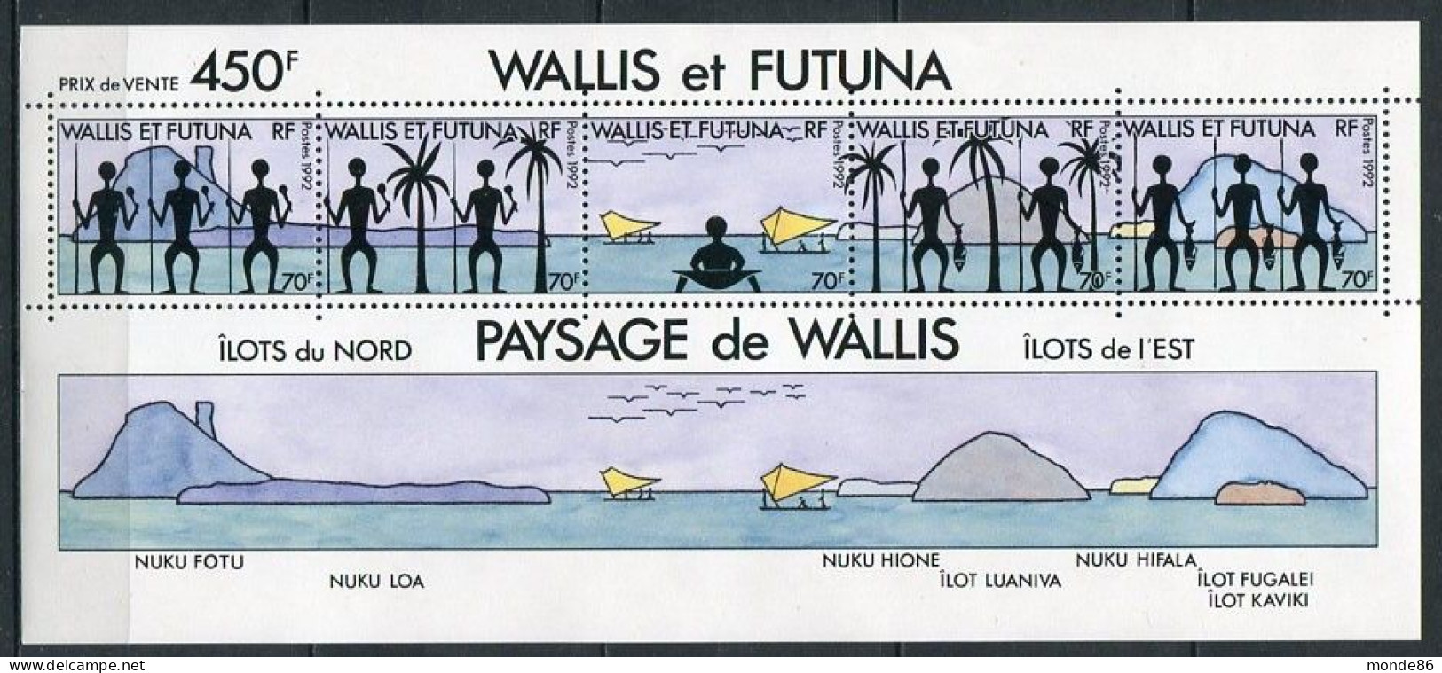 WALLIS & FUTUNA - Y&T BF N° 6 ** - Blocks & Kleinbögen