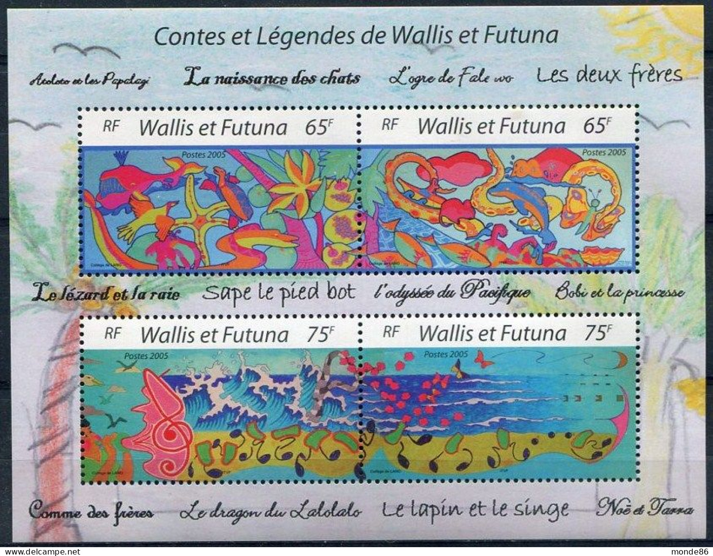 WALLIS & FUTUNA - Y&T BF N° 19 ** - Blocs-feuillets