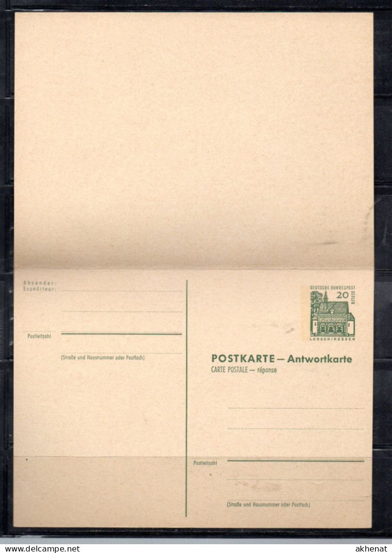 861/500 - BERLINO GERMANIA  , Cartolina + Antwortkarte - Postales - Nuevos