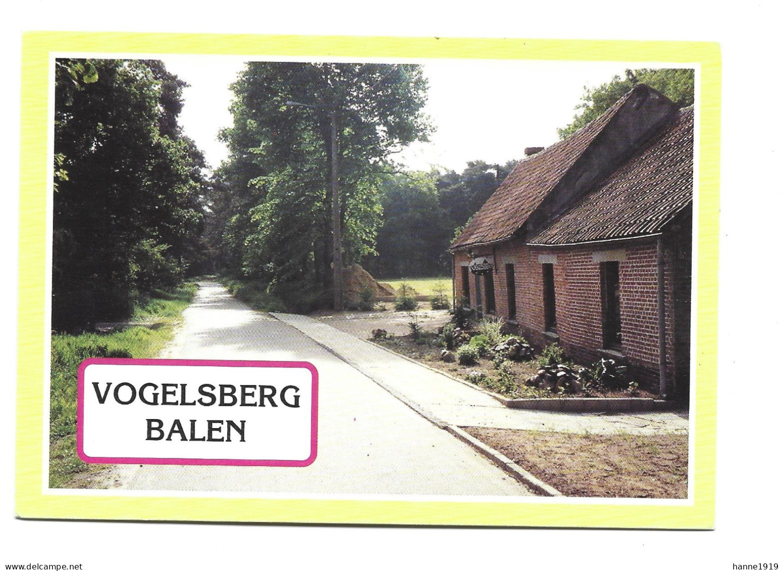 Balen Vogelsberg Foto Prentkaart Htje - Balen