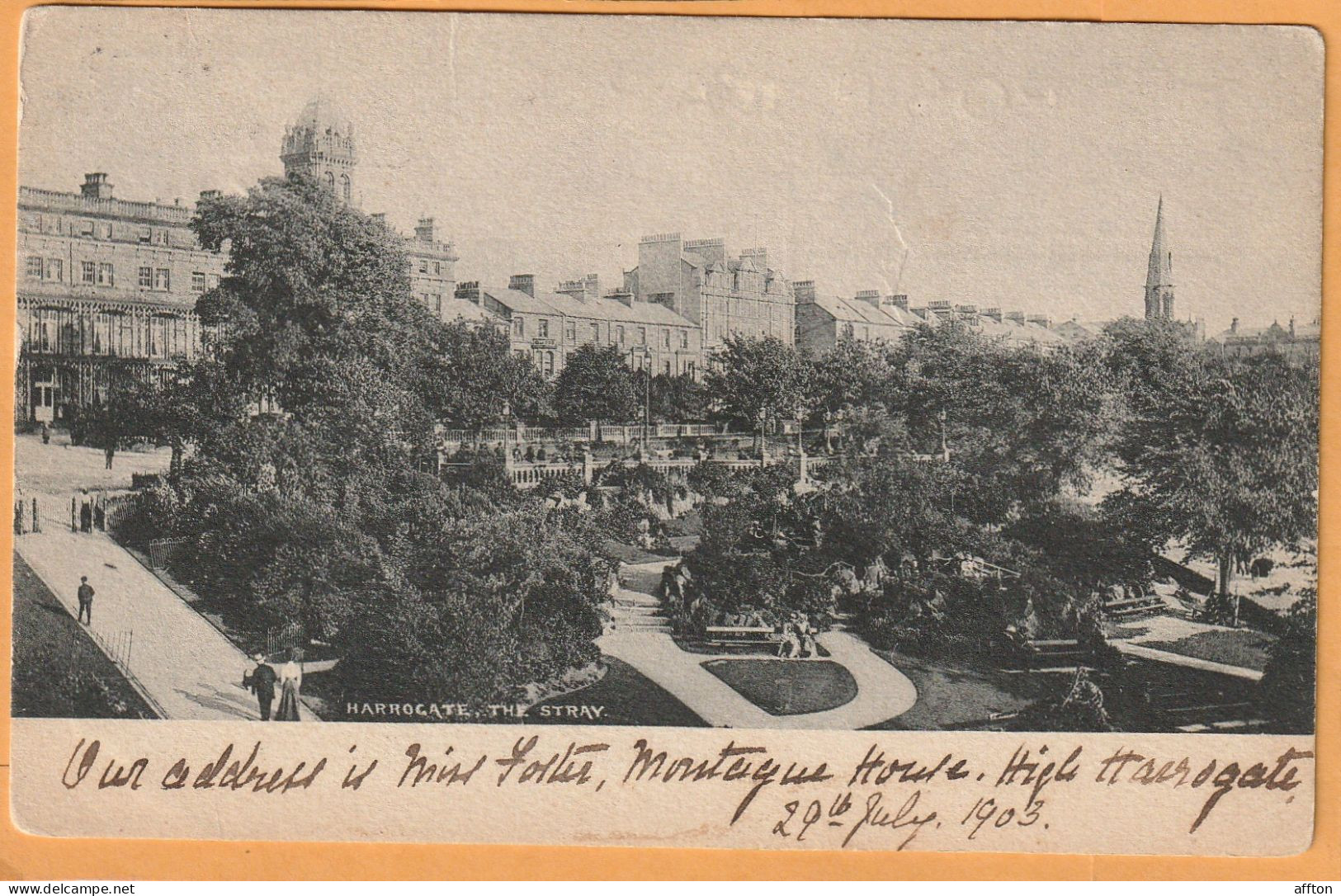 Harrogate UK 1906 Postcard - Harrogate