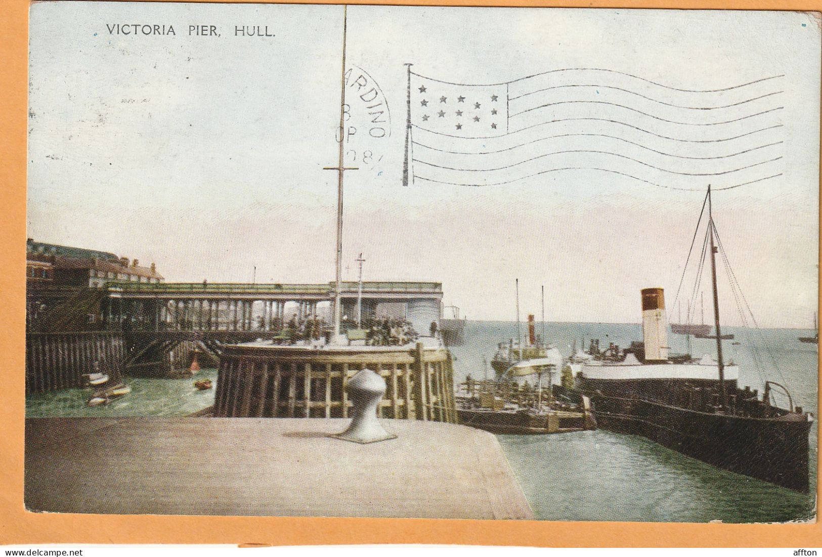 Hull UK 1905 Postcard - Hull