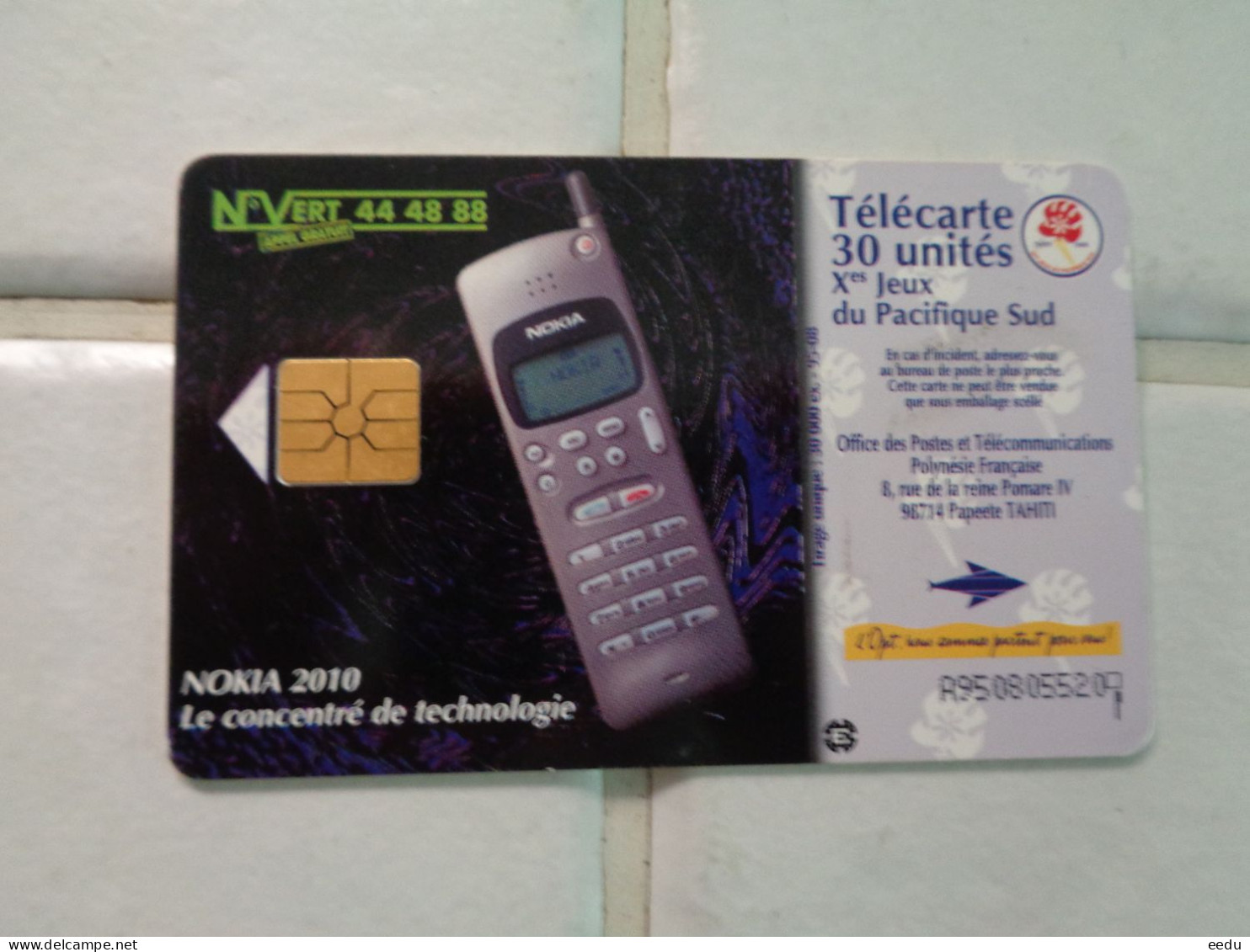 French Polynesia Phonecard - Polynésie Française