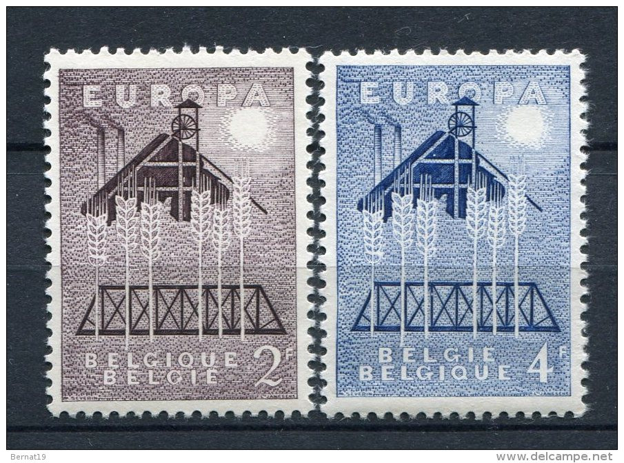 Europa CEPT 1957 Bélgica ** MNH. - 1957