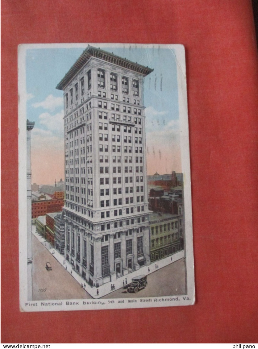 First National Bank.  Richmond  Virginia > Richmond   Ref 6105 - Richmond