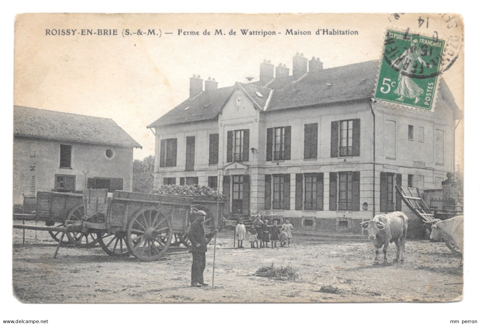 (35037-77) Roissy En Brie - Ferme De M. De Wattripon - Maison D'Habitation - Roissy En Brie