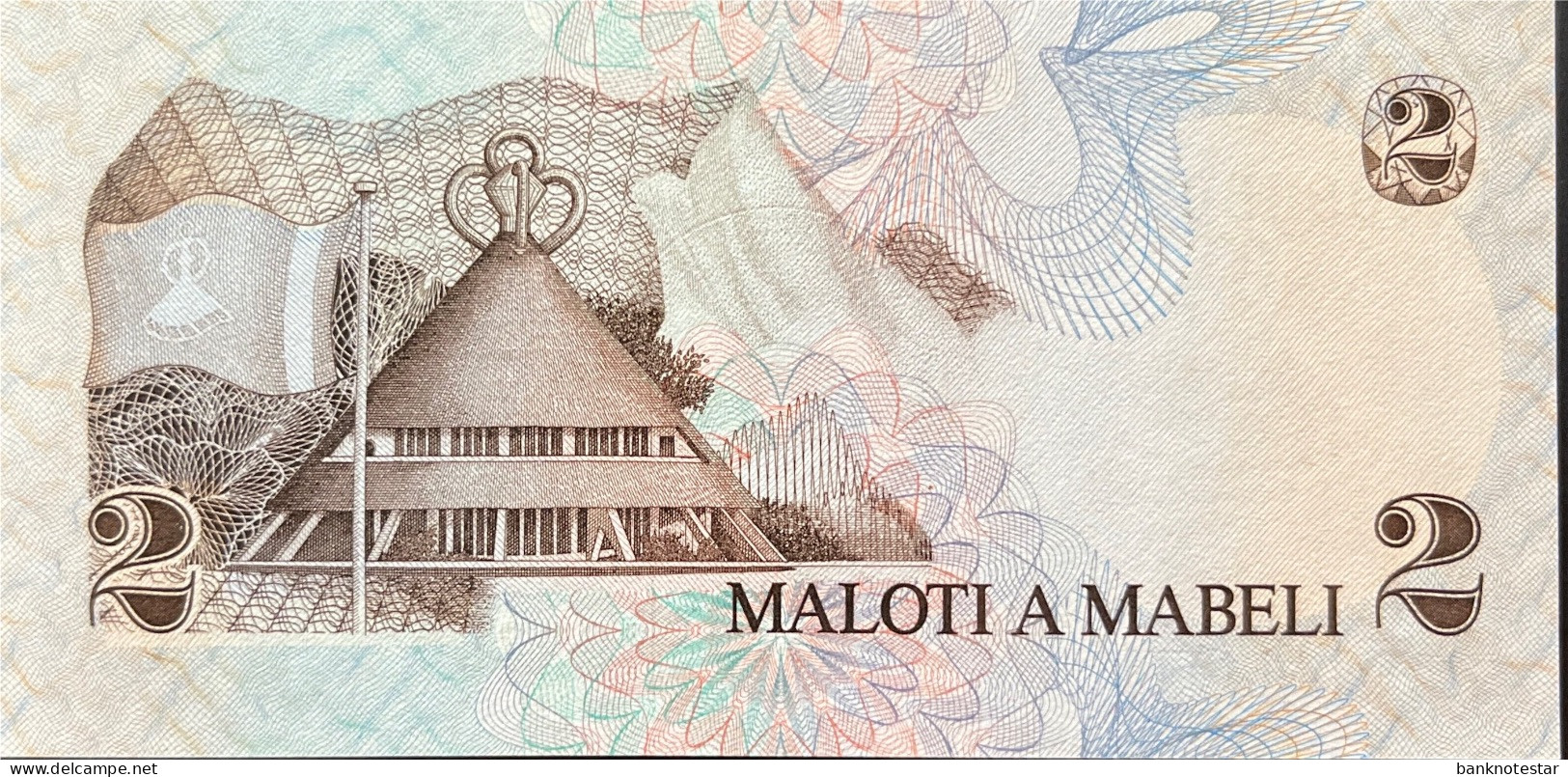 Lesotho 2 Maloti, P-4b (1984) - UNC - Lesoto