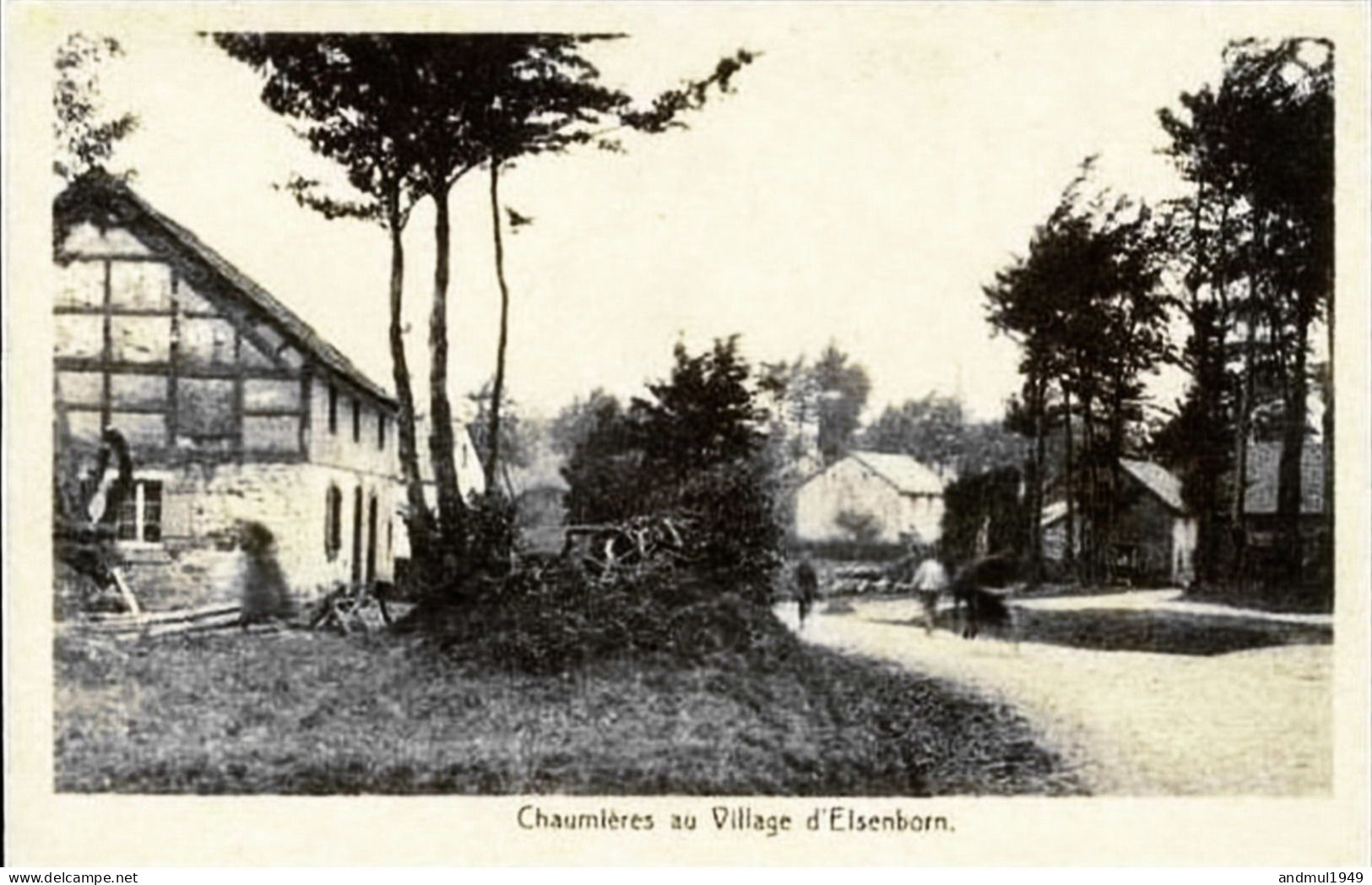 Chaumières Au Village D'ELSENBORN - Edition E. Mahieu, N° 176 - Elsenborn (camp)