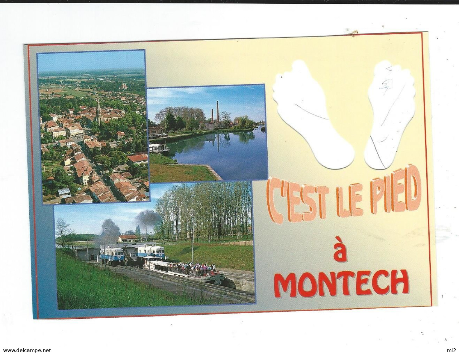 82 Montech C Est Le Pied Apa Poux Neuve TBE - Montech