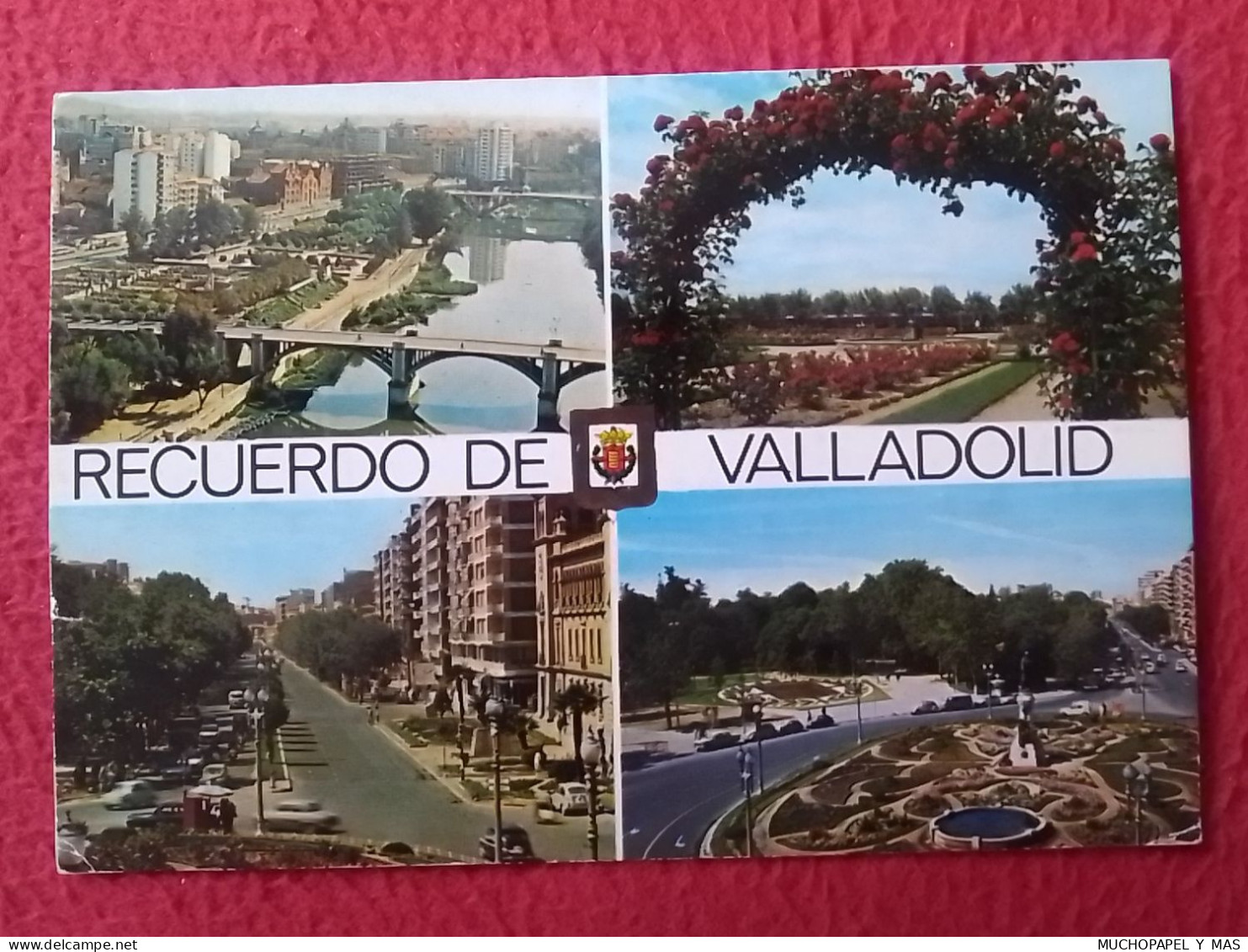 SPAIN ESPAGNE POSTAL POST CARD RECUERDO DE VALLADOLID ASPECTOS VISTAS VIEWS VUES..PUENTE..Nº 127 ..CASTILLA Y LEÓN PONT. - Valladolid