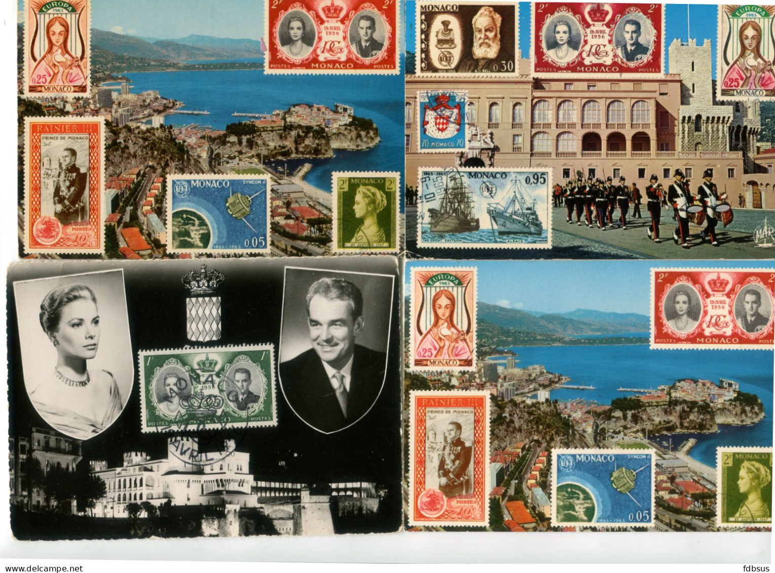 France 7 Cartes Assortie - 7 Verschillende Kaarten - Collections & Lots