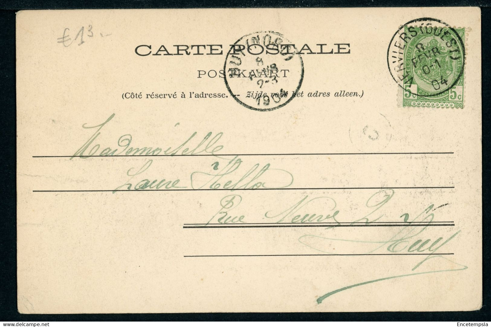 CPA - Carte Postale - Belgique - Verviers - Pied De La Route De Lambermont - 1904 (CP23043OK) - Verviers