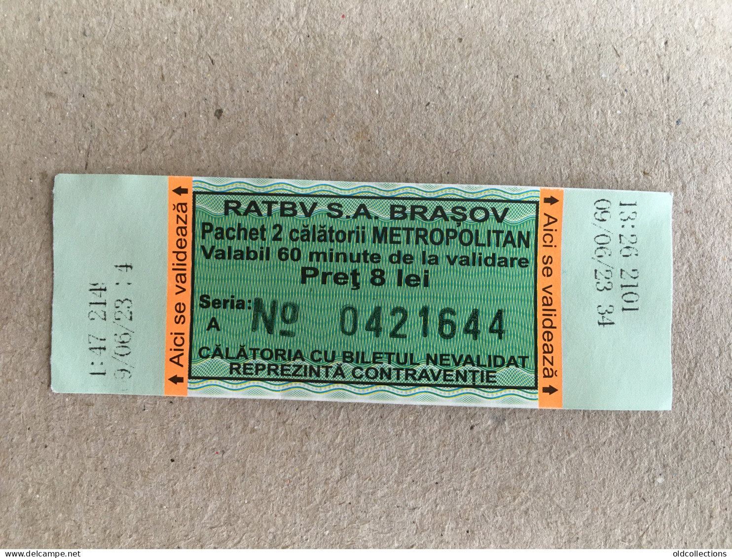 Brasov Romania Transportation Tickets 2 Trips Bus Ticket  - Europa