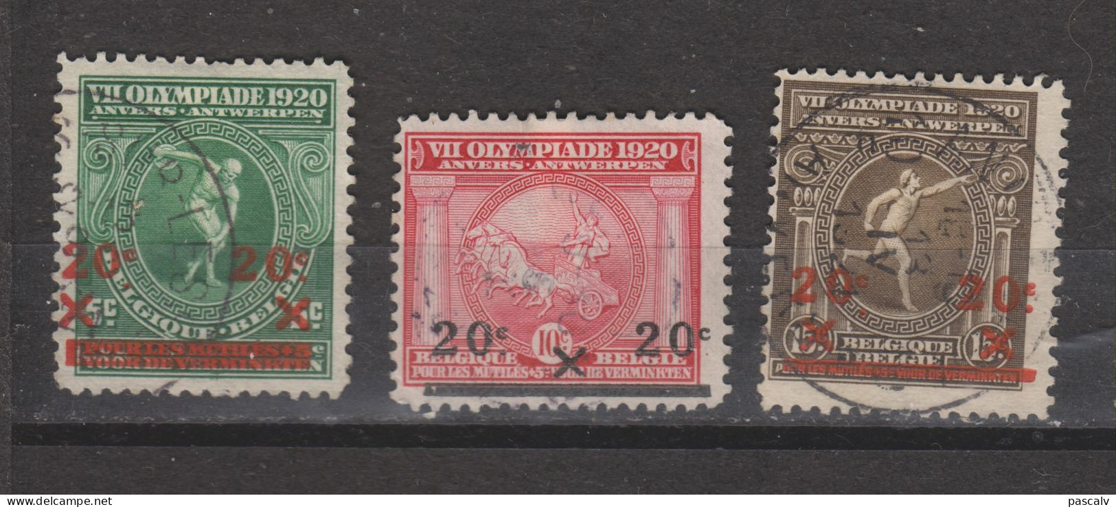 COB 184-V - 185-V - 186-V Les 3 Variétés - 1901-1930