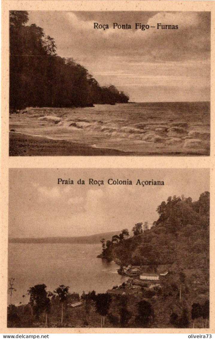 S.  SÃO TOMÉ - Roça Ponta Figo - Furnas - Praia Da Roça Colonia Açoriana - Sao Tome Et Principe