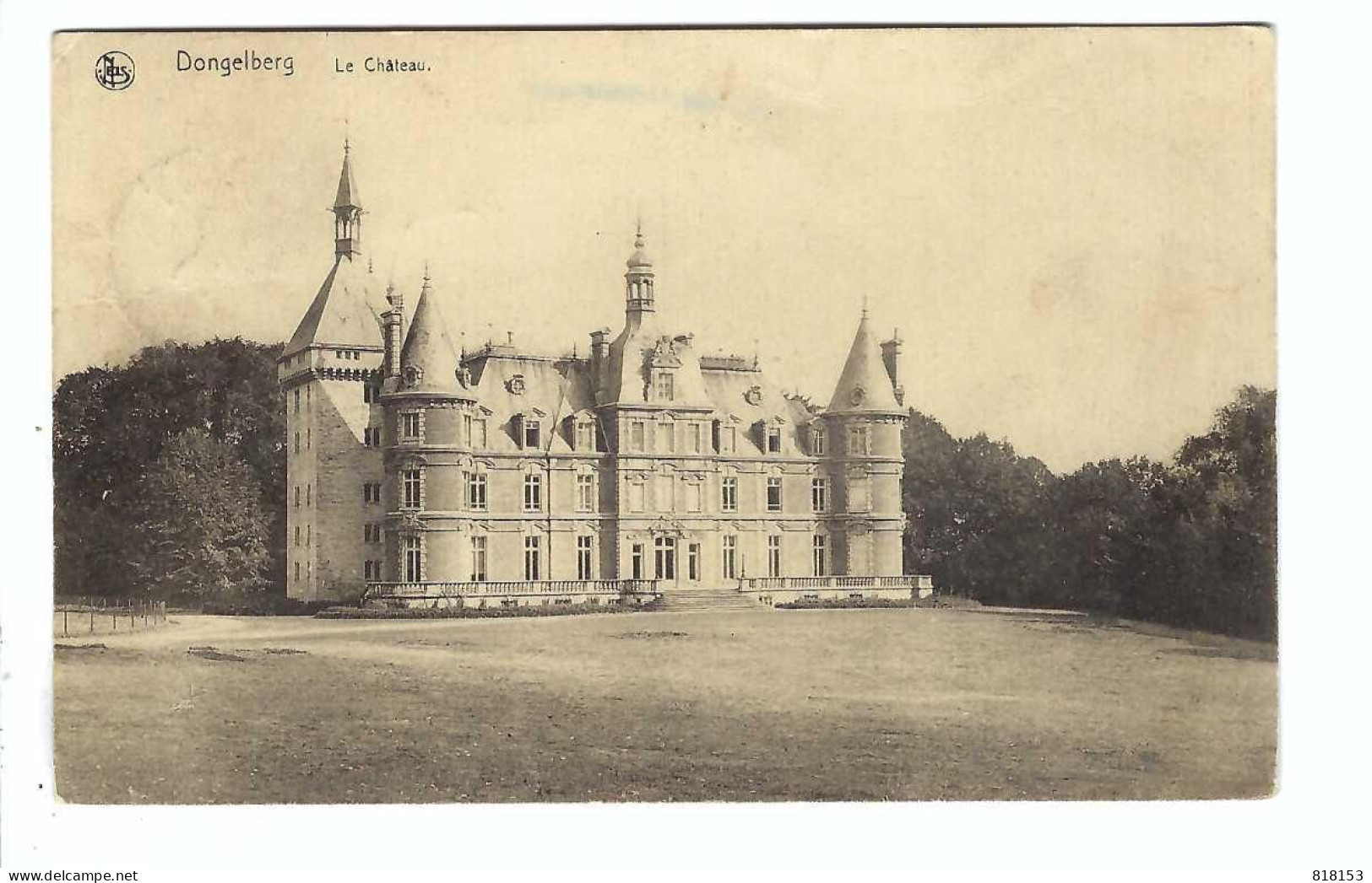 Dongelberg   Le  Château  1922 - Jodoigne