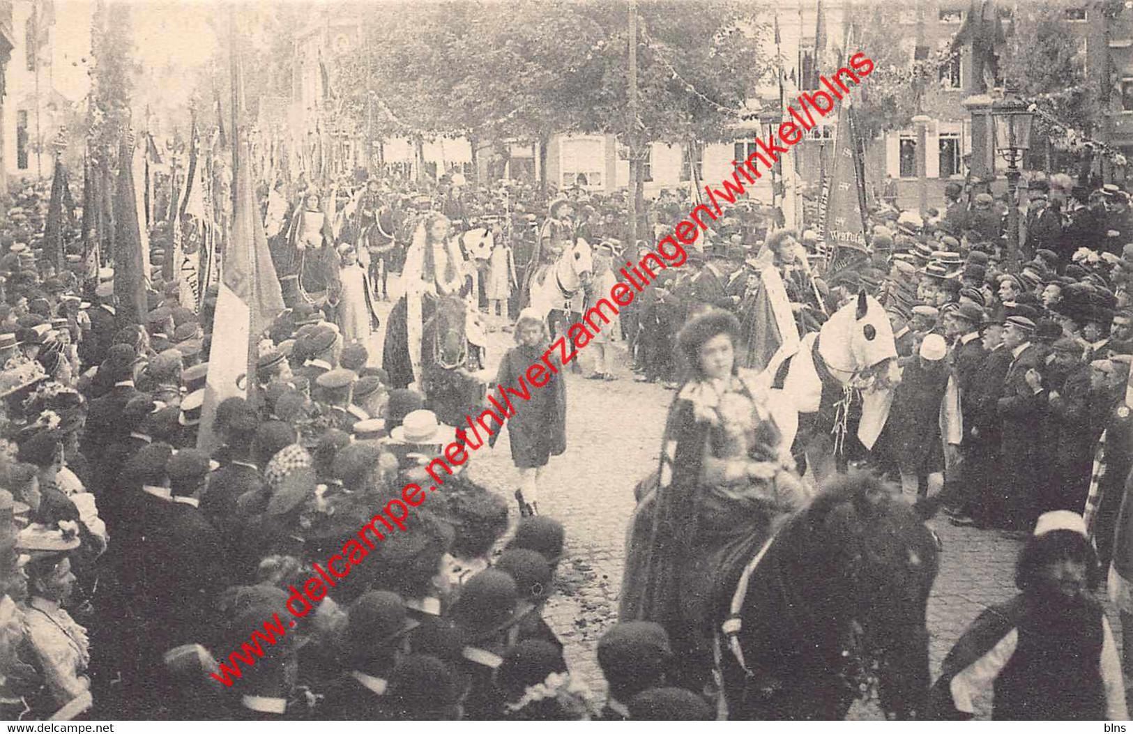 Rodenbachfeesten 1909 - Hofdamen Van Filippina Van Vlaanderen - Roeselare - Roeselare