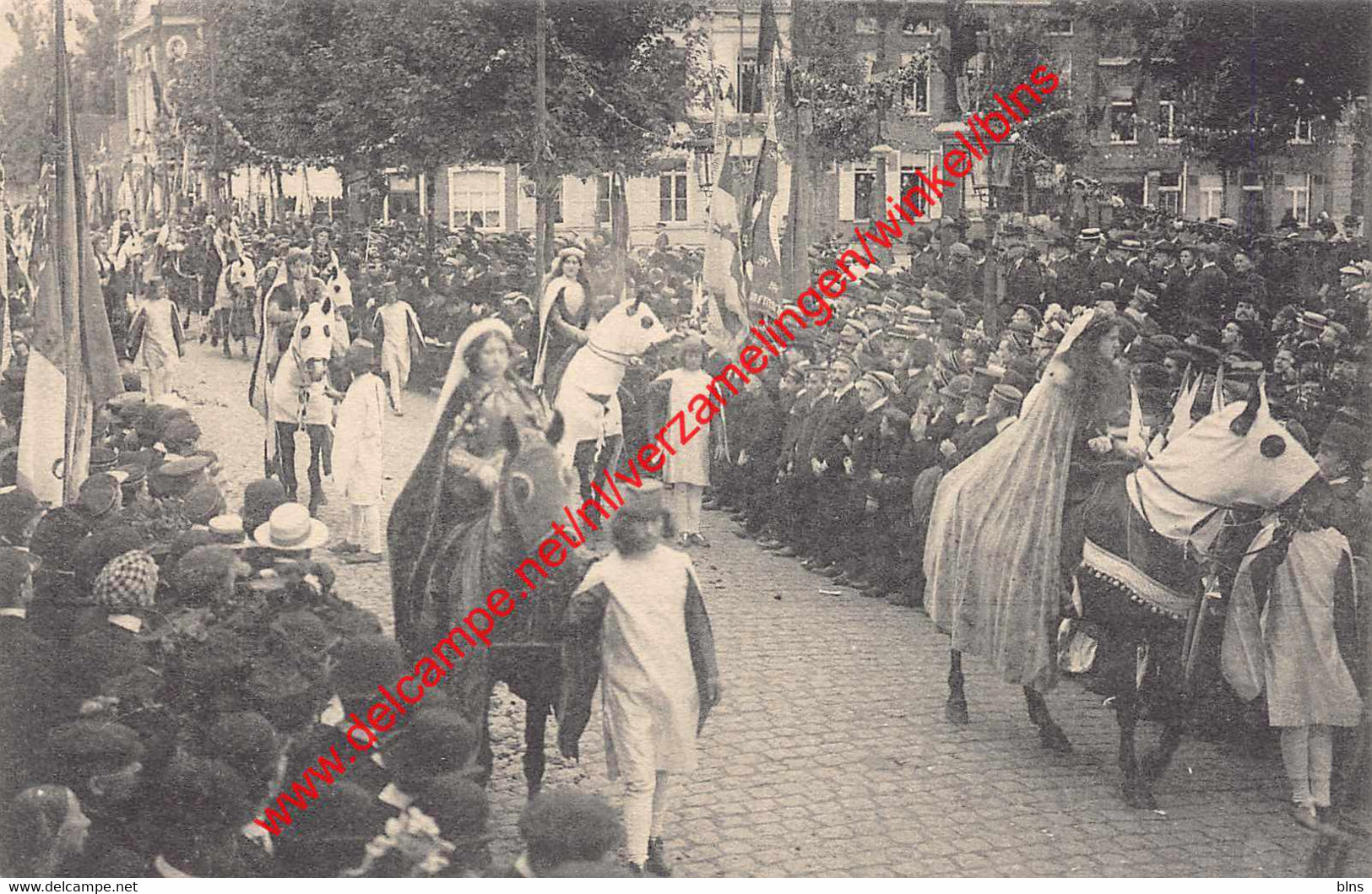 Rodenbachfeesten 1909 - Hofdamen Van Filippina Van Vlaanderen - Roeselare - Roeselare